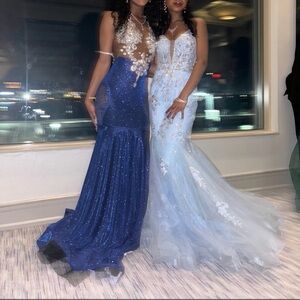 Elegant Royal Blue Prom Dress, Evening Gown